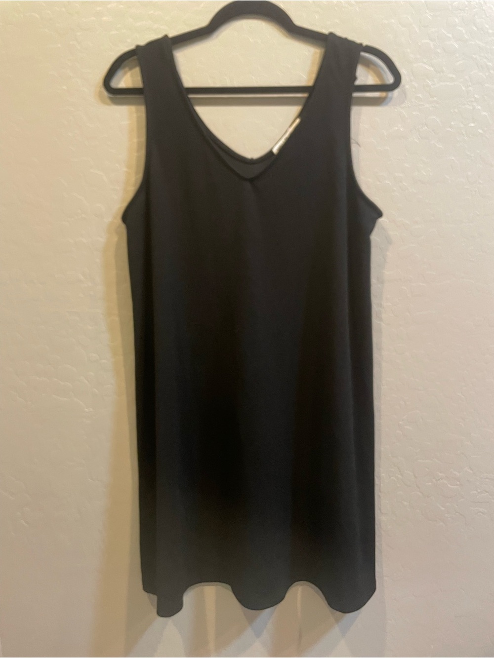 Wallflower Black V-Neck Sleeveless Mini Dress